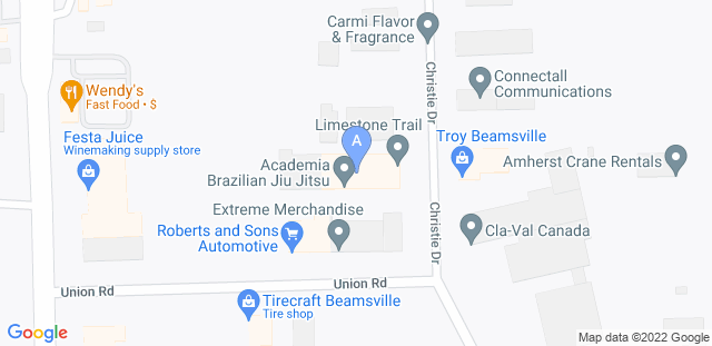 Map to Academia BJJ